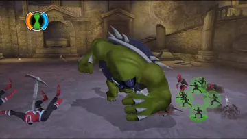 Ben 10 Ultimate Alien Cosmic Destruction screen shot game playing